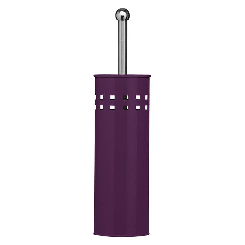 Purple Square Design Toilet Brush - Premier Home