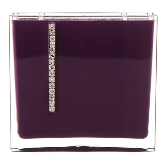 Purple Acrylic And Crystal Toothbrush Holder - Premier Home