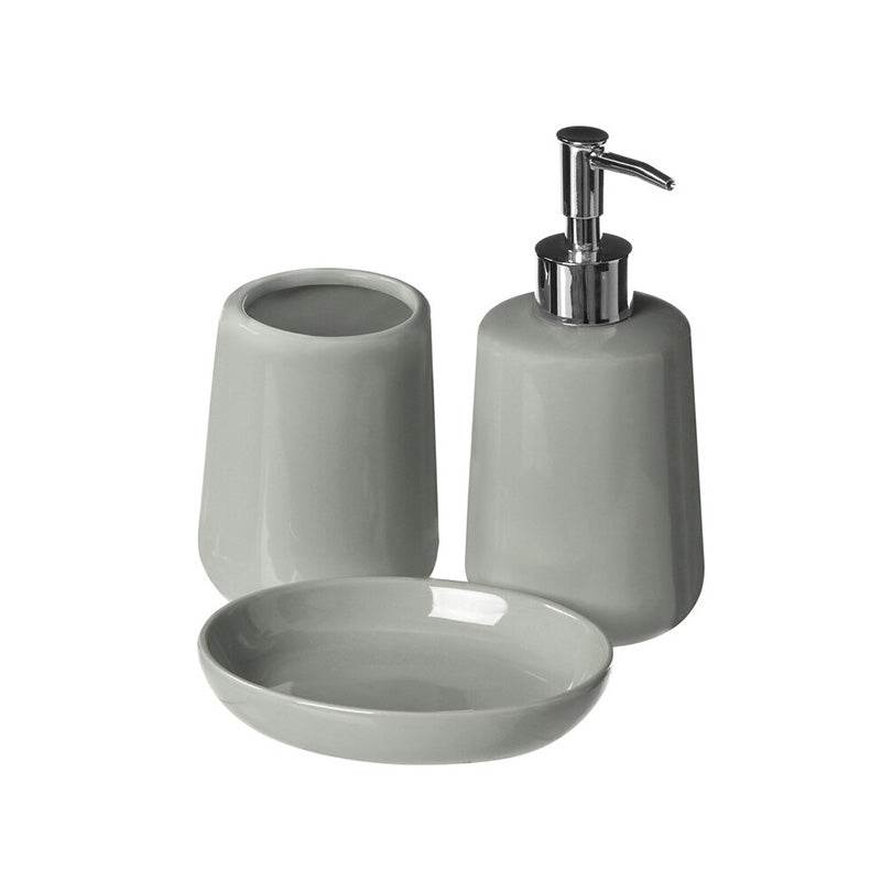 Moon Grey 3Pc Bathroom Set - Premier Home