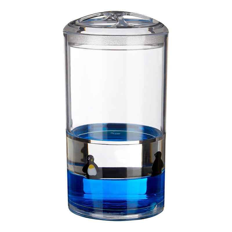 Acrylic Penguins Toothbrush Holder - Premier Home