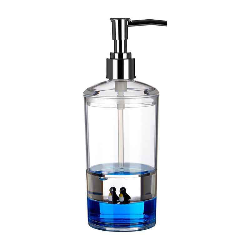 Acrylic Penguins Lotion/Soap Dispenser - Premier Home