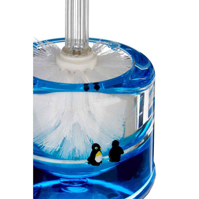 Acrylic Penguins Toilet Brush Holder
