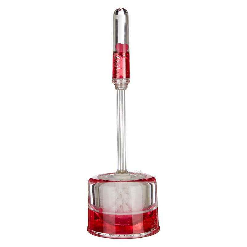 Acrylic Hearts Toilet Brush Holder - Premier Home