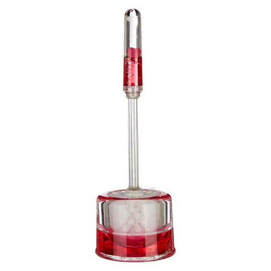 Acrylic Hearts Toilet Brush Holder - Premier Home