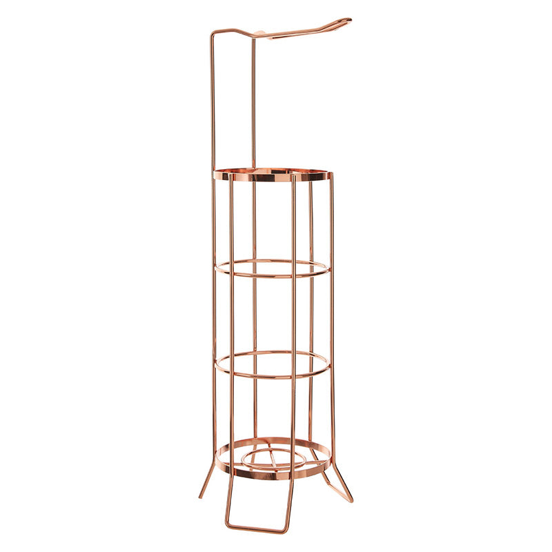 Rose Gold Toilet Roll Holder