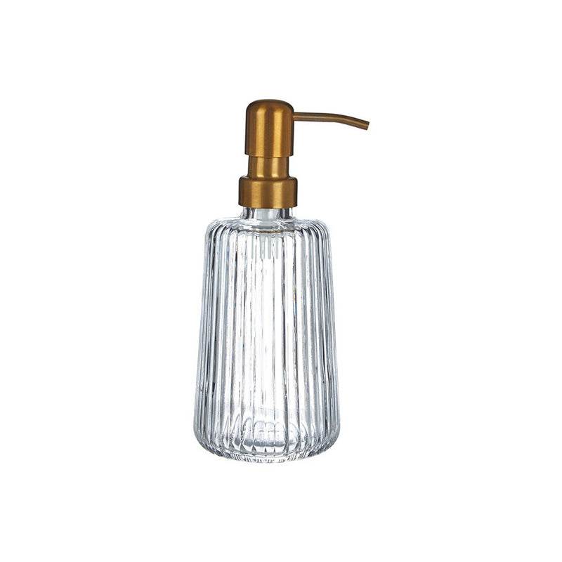 Ticino Brittany Clear Glass Lotion Dispenser - Premier Home