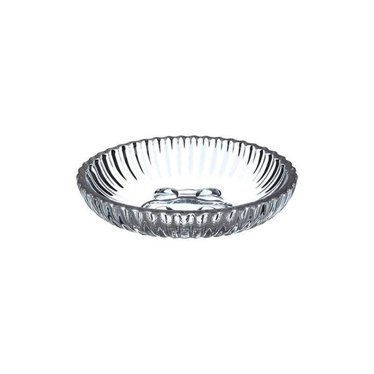 Ticino Brittany Clear Glass Soap Dish - Premier Home