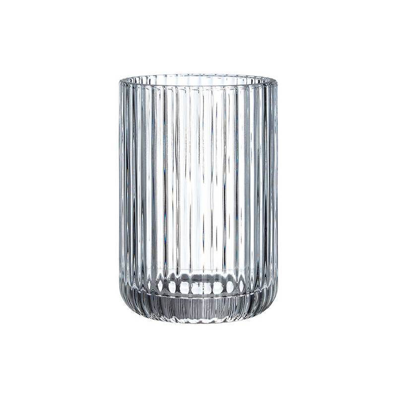 Ticino Brittany Clear Glass Tumbler - Premier Home