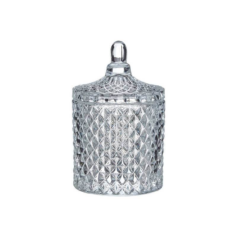 Ticino Diamond Storage Jar - Premier Home