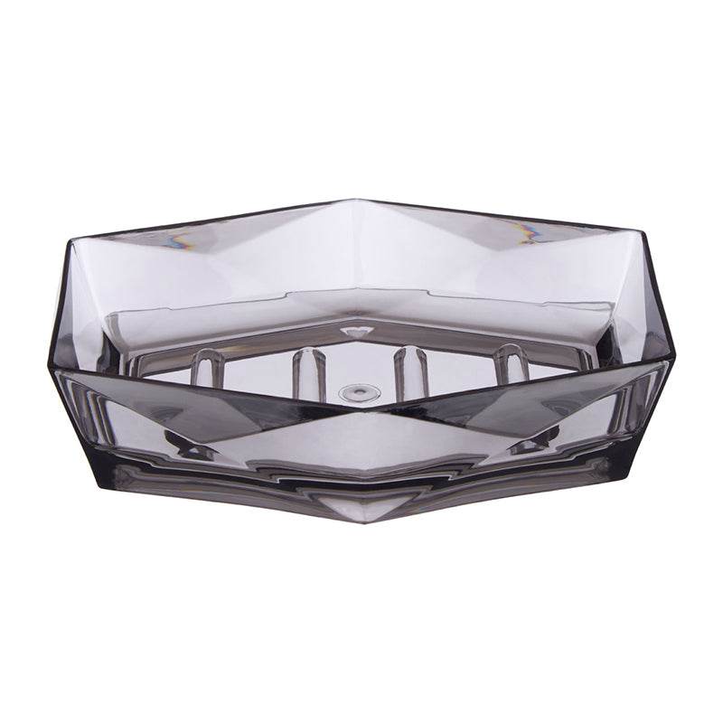 Dow Grey Acrylic Soap Dish - Premier Home
