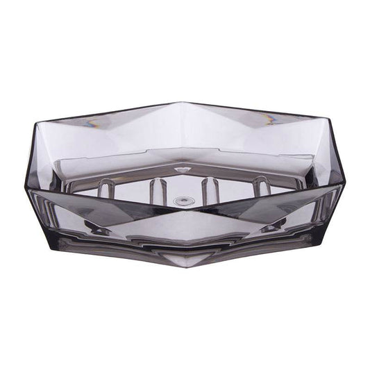 Dow Grey Acrylic Soap Dish - Premier Home