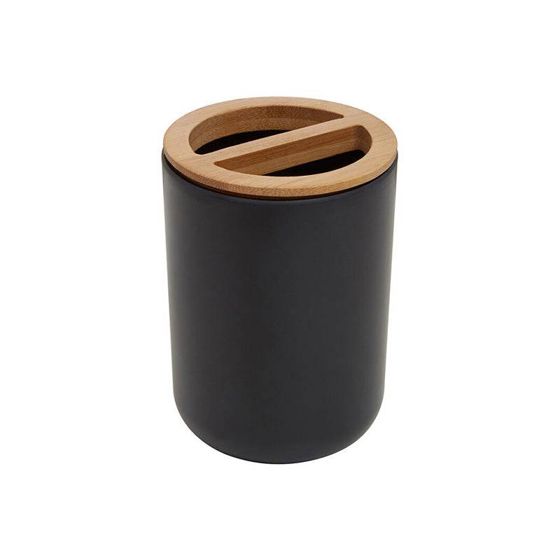 Canyon Black Toothbrush Holder - Premier Home