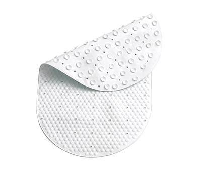 White Round Bath Mat - Premier Home
