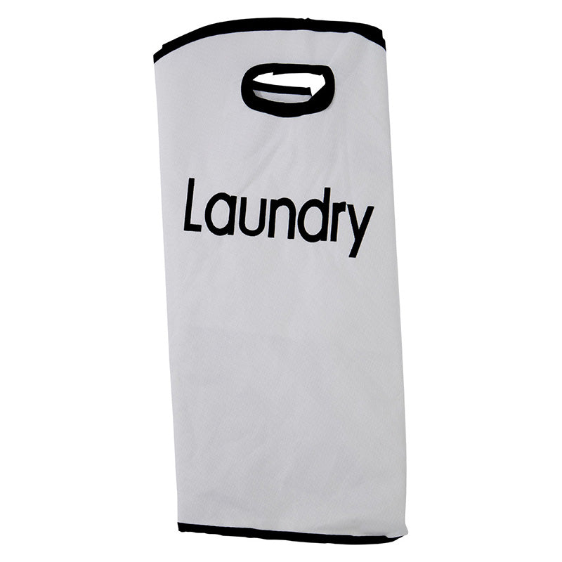Cream Polyester Laundry Bag