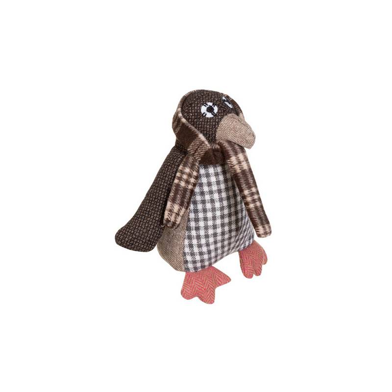 Heritage Brown Small Penguin Door Stop