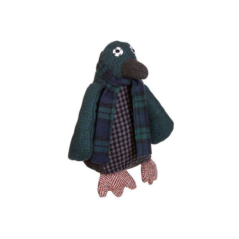 Heritage Green Large Penguin Door Stop