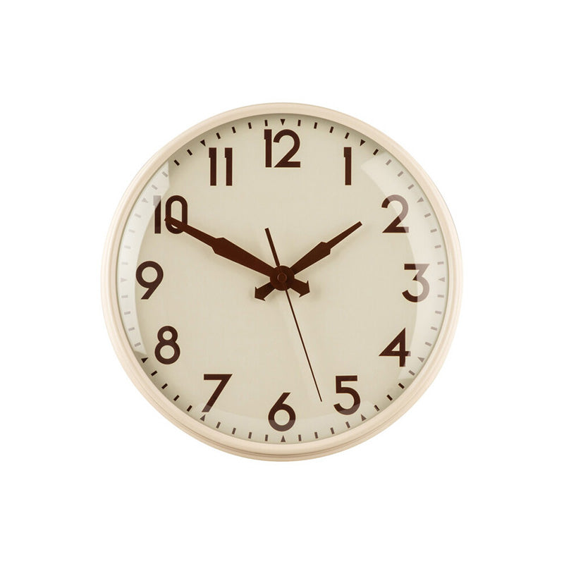 Norly Cream Metal Wall Clock
