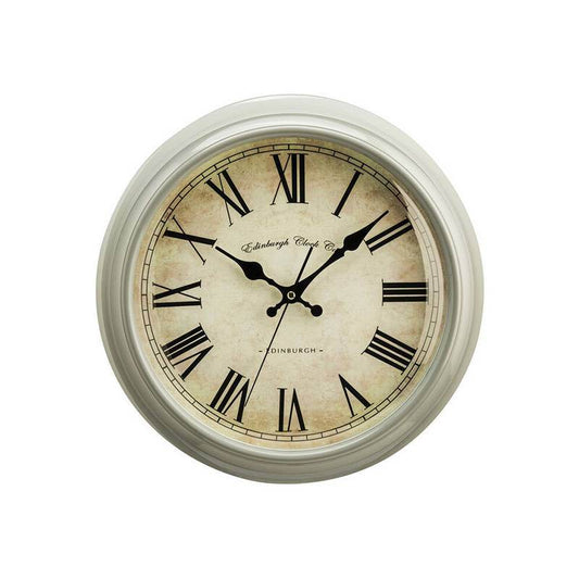 Vermont Grey Plastic Wall Clock - Premier Home