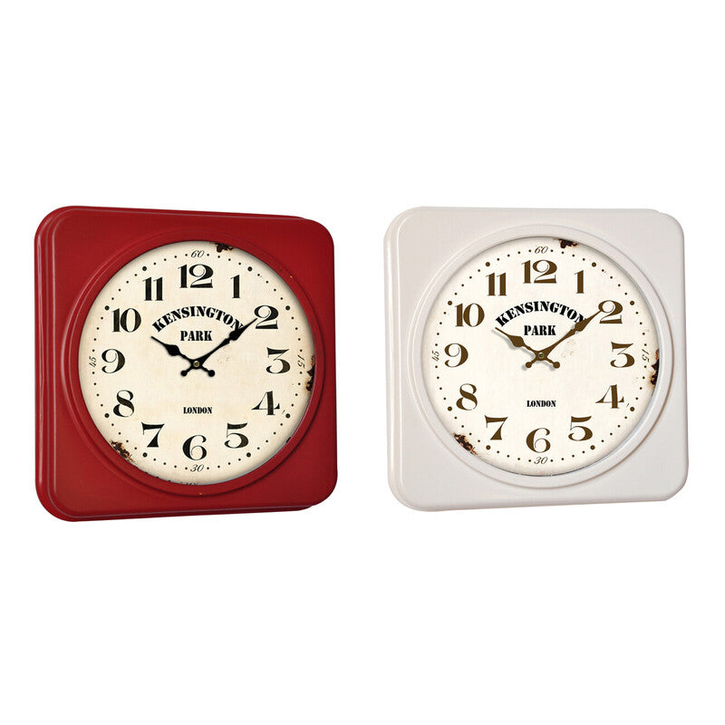 Fifty Five South Ivory Square Wall Clock
