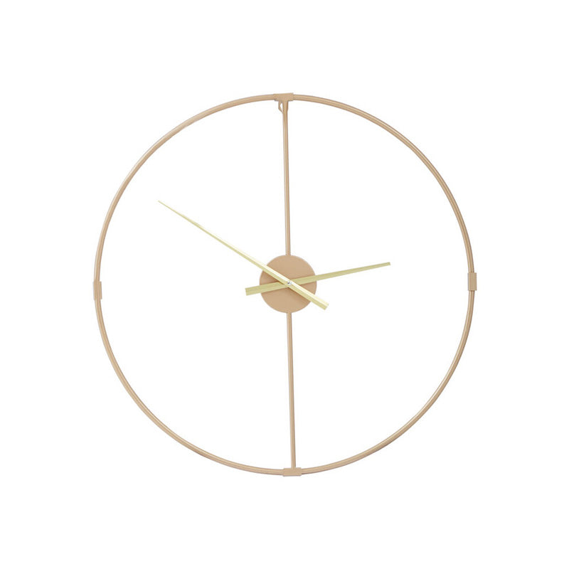 Beauly Metal Wall Clock With Gold Finish