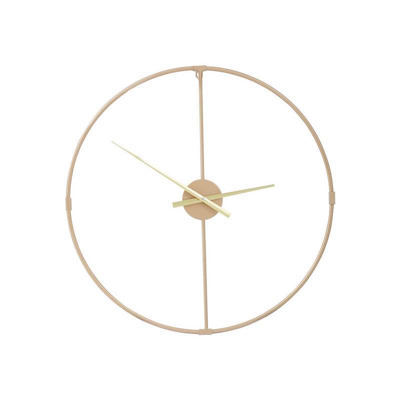 Beauly Metal Wall Clock With Gold Finish - Premier Home