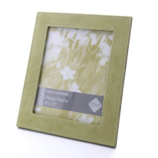 Light Green Faux Suede Photo Frame - Premier Home