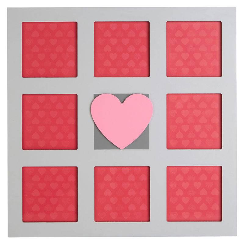 Kids Heart Design Multi Photo Wall Frame - Premier Home