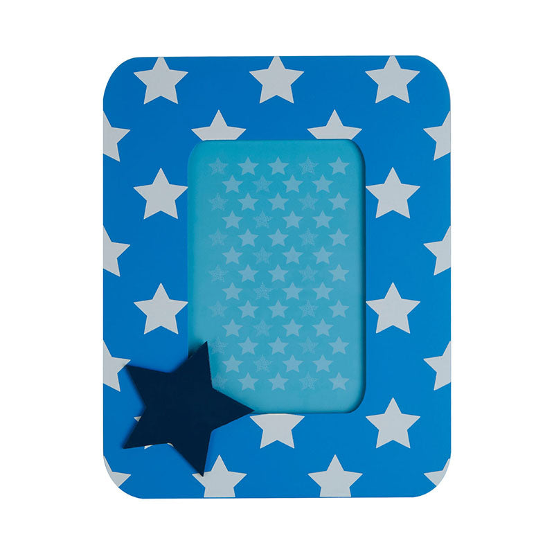 Kids star design photo frame perfect for capturing precious toddler memories.