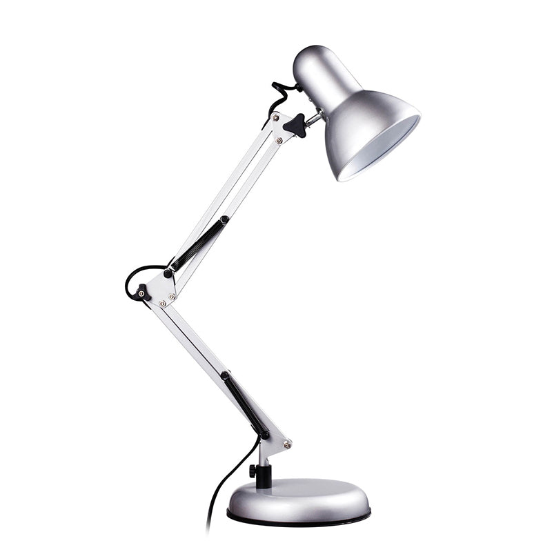 Silver Grey Desk Lamp