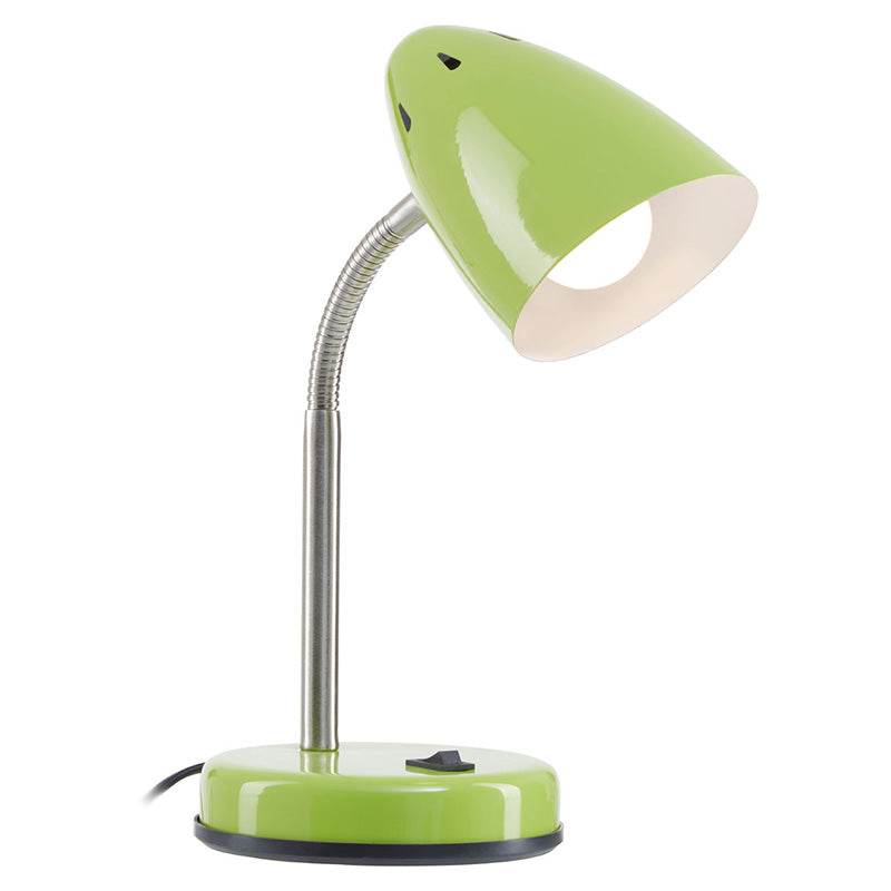 Green Gloss Desk Lamp - Premier Home