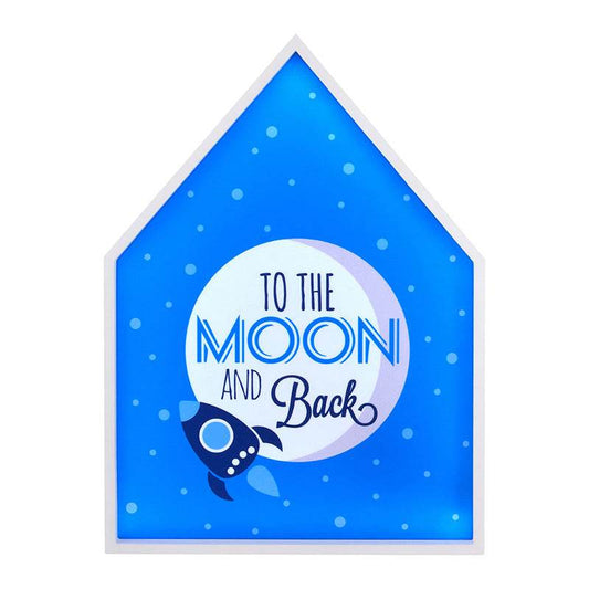 To The Moon & Back Led Light Box - Premier Home