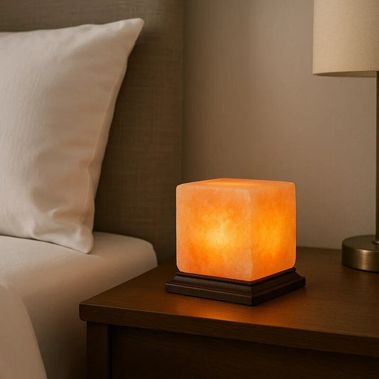 Nepal Box Salt Lamp