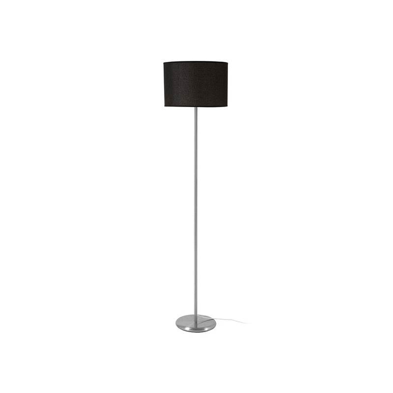 Forma Black Waffle Effect Shade Floor Lamp - Premier Home