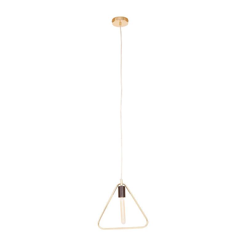Lavis Gold Triangle Pendant Light - Premier Home