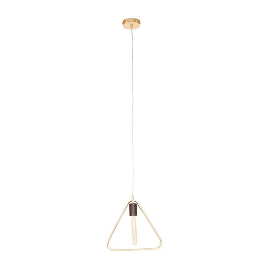 Lavis Gold Triangle Pendant Light - Premier Home