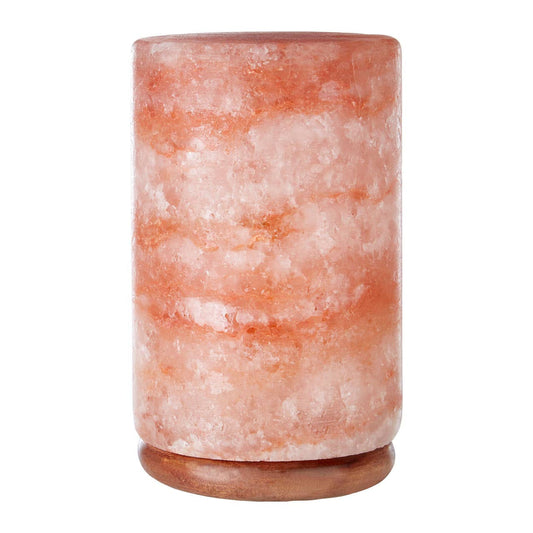 Nepal Cylinder Salt Lamp with EU Plug
