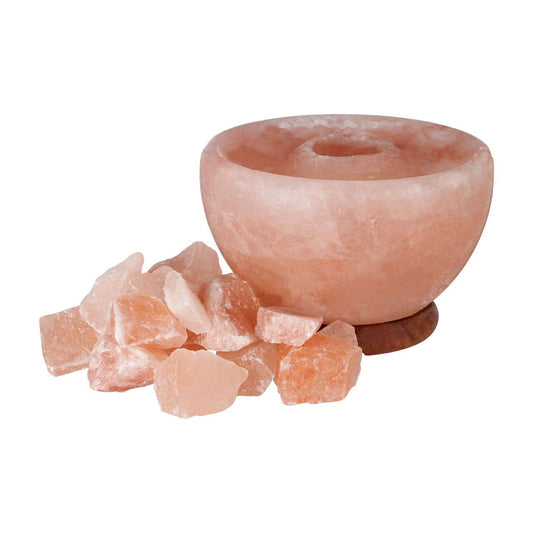 Nepal Bowl Salt Lamp With EU Plug