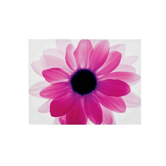 Hot Pink Floral Canvas Print - Premier Home