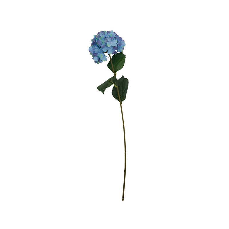 Fiori 74cm Hydrangea Stem Blue Artificial Flower