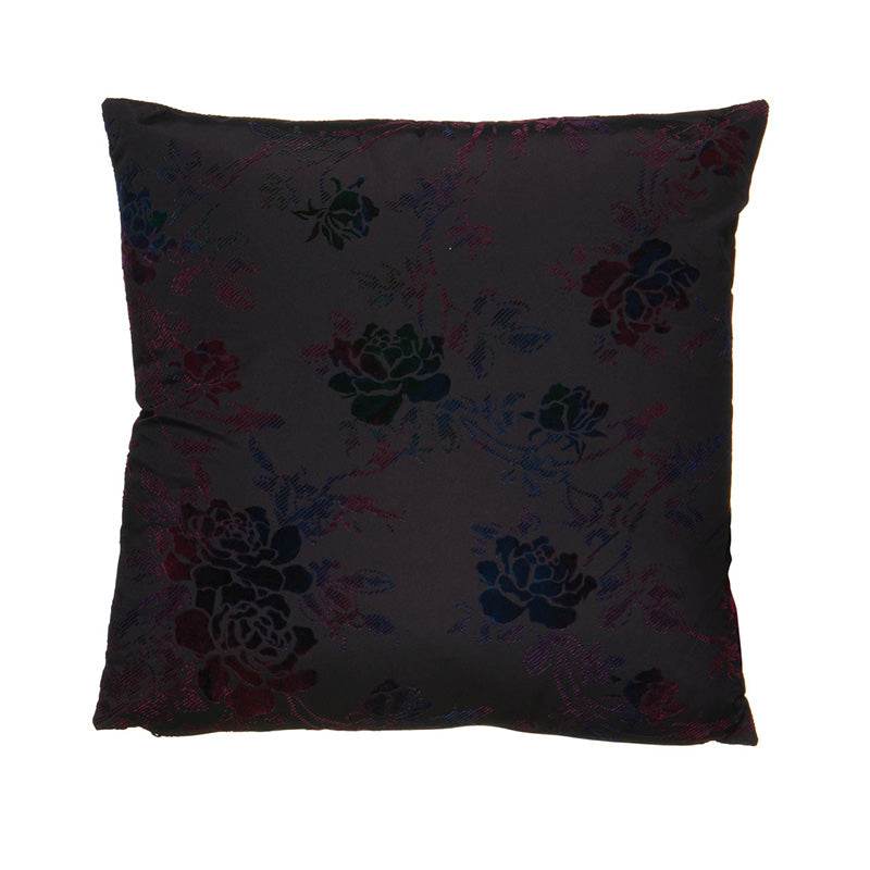 Deep Purple Velour Cushion - Premier Home