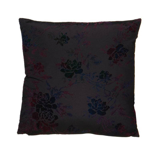Deep Purple Velour Cushion - Premier Home