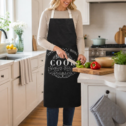 Vintage Black Edition Home Apron