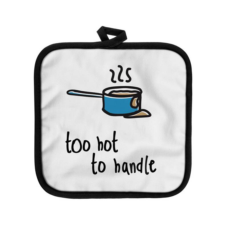 Doodle too hot to handle Pot Holder