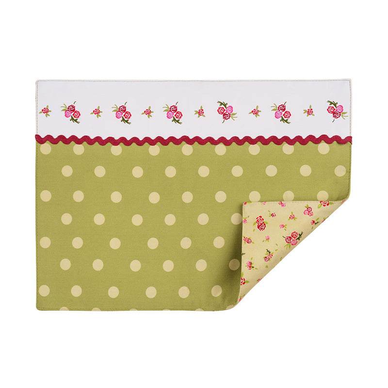Rose Cottage Green Placemats - Set Of 4 - Premier Home