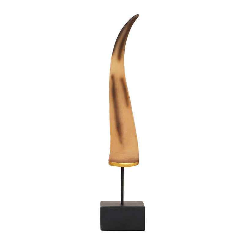 Boho Small Natural Horn Ornament - Premier Home