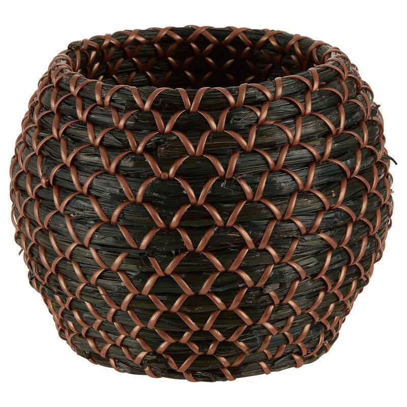 Bora Seagrass Basket Planter - Premier Home