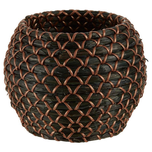 Bora Seagrass Basket Planter - Premier Home