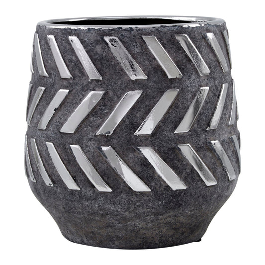 Small Grey Planter