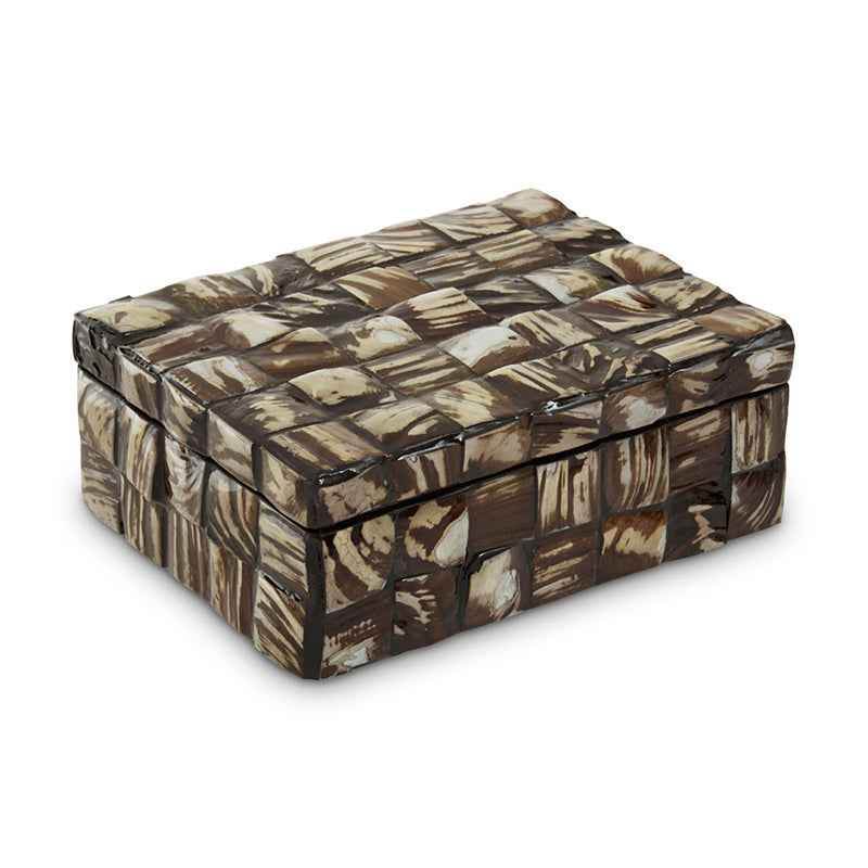 Branna Small Natural Shell Detail Box - Premier Home