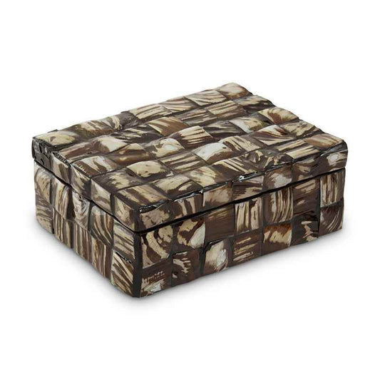 Branna Small Natural Shell Detail Box - Premier Home